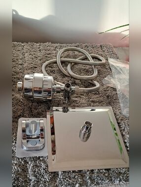 Chrome Square Rain Shower Head